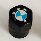 BMW Black Metal Dust Valve Caps - Whiztek Ltd
