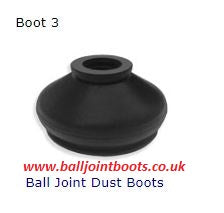 Boot 3 Ball Joint Dust Boots (1 pair)