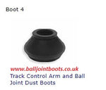 Boot 4 Track Control Arm and Ball Joint Dust Boots (1 pair)
