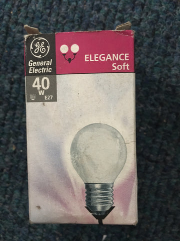 General Electric ES E27 Round Bulb - Whiztek Ltd