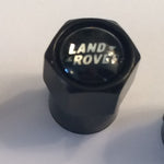 Landrover Land Rover Black Metal Dust Valve Caps - Whiztek Ltd