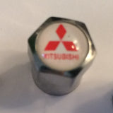 Mitsubishi Chrome Dust Valve Caps - Whiztek Ltd