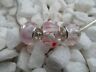 Floral,Glow Pink Murano Glass Set of 3 Charms - Whiztek Ltd