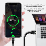 Lightning iPhone 8 Pin Gold Plated Charging Cable - Whiztek Ltd